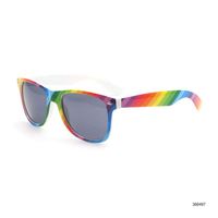 DL LUNETTES Vente à chaud Lunettes de soleil arc-en-ciel personnalisées à la mode Lunettes de soleil à monture colorée 2024 Nuances de marque de créateur bon marché