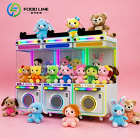 Machine à griffes miniature personnalisée en gros pour jouets en peluche pour mini-griffes
