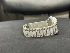 Custom VVS Moissanite <b>Watch</b> for Men Bust Down <b>Iced</b> <b>Out</b> Luxury Diamond <b>Watch</b> Automatic Mechanical Movement Hip Hop Jewelry - Product Image 3