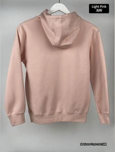 Sweat-shirts à capuche unisexe en coton rose uni double couche 350 g/m² – Épais, confortables, élégants et vierges – Achat en gros – Haute qualité - Product Image 5