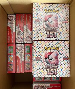 Carton scellé d'usine, version japonaise originale Pokémon TCG SV2a 151, non ouvert, authentique, boîte de collection de boosters <span class=keywords><strong>Pikachu</strong></span> - Product Image 2