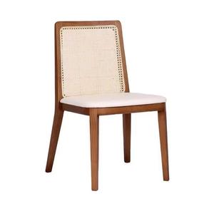 Silla de Comedor de Ratán de Mediados de Siglo, Fabricada en Indonesia, Silla de Madera de Fresno, <span class=keywords><strong>Sillas</strong></span> Plegables de Ratán para Hotel y Restaurante - Product Image 5