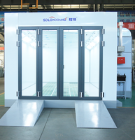 Cabine de peinture gonflable pour voitures
