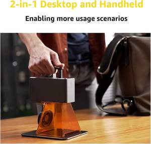 El grabador láser azul LP2 más rápido del mundo Fácil de llevar Grabador láser portátil <span class=keywords><strong>Laserpecker</strong></span> 2 Grabado Cuero Madera Etc. - Product Image 2