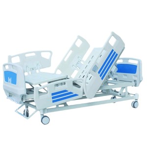 Cama de Hospital Manual de Acero Inoxidable DY-02, Nueva, para Pacientes, Individual/Doble, con Función de Balanceo - Product Image 1