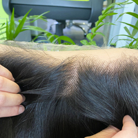 HD Cierre de encaje 13x6 13x4 4x4 4x1 Extensiones de cabello humano brasileño virgen crudo Nudos blanqueados 100% Virgen HD Cierre frontal de encaje
