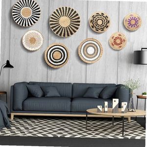 Basketball <strong>Rom</strong> <strong>Decor</strong> Wall Art Craft Ideas Sens Decoration Macrame Long Hanging Rattan Harvest Hats Storage Coconut Shells - Product Image 5