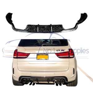 Diffusore Posteriore in Fibra di Carbonio Forgiata Stile 3D per BMW F85 X5M F86 M - Product Image 5