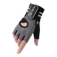 Vente chaude Exercice Formation Personnalisé Poignet Soutien Femmes Hommes Musculation Gants De Gymnastique Sans Doigts