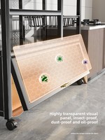 Support de rangement multifonctionnel pour la cuisine Panier à fruits et légumes multicouche en métal sur pied Armoire à bol pour four à micro-ondes