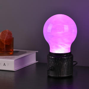 Moderno illumina le tue notti con lampade colorate a movimento liquido luce notturna con grande paralume - Product Image 1