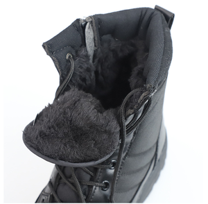 Botas de Invierno TSB09 Desert Black Snow, Forradas con Forro Polar, Material Térmico Interior Cálido - Product Image 3