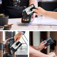 Portefeuille Pop-up RFID en Alliage d'Aluminium et Cuir Crazy Horse Imprimé Fibre de Carbone pour Homme – Idéal pour le Dropshipping et les Cadeaux