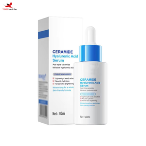 Loción Hidratante Nutritiva para el Cuidado de la Piel con Ceramida de Descuento Mixto HQ, Crema Facial Antienvejecimiento e Iluminadora con Ácido Hialurónico - Product Image 1