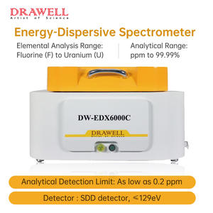 Espectrómetro XRF de Escritorio Drawell DW-EDX6000C, Analizador de Minerales, Espectrómetro de Dispersión de Energía de Rayos X - Product Image 3