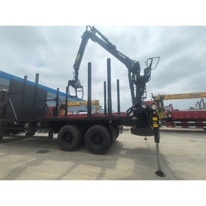 Camión <span class=keywords><strong>Grúa</strong></span> Forestal Todoterreno HOWO 6WD de Alta Calidad, 3 Toneladas, <span class=keywords><strong>con</strong></span> Pluma Articulada Hidráulica, Bomba de Motor, Caja de Cambios, Motorreductor Huade y Rodamientos - Product Image 6