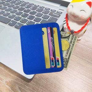 Cartera con bolsillo frontal, tarjeteros, tienda multicapa, clips para tarjetas de crédito para regalos de Navidad, estuche para tarjetas de memoria, porta <span class=keywords><strong>carnet</strong></span> - Product Image 3