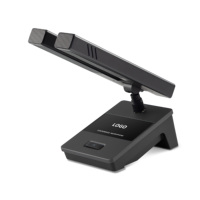 Microphone de conférence filaire à condensateur TTA220 double avec écran, logo personnalisé, 48V, câble de 8m pour réunions, diffusion en direct, églises