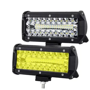 7 pouces conduite voiture travail lumière feux diurnes camion barre LED Utv Syv véhicule tout-terrain 4X4 barres lumineuses LED tout-terrain