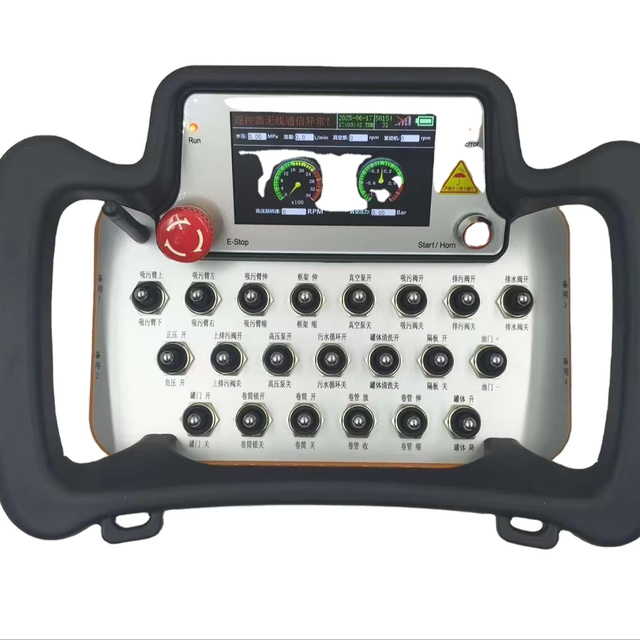 Crane Wireless Electric Control Remote Industrial Controller Rechargeable Battery 100m Range 433MHz Frequency 12V/24V Lifting