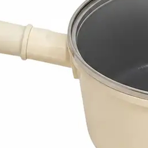 Couvercle en verre compatible induction, 20 cm, casserole en aluminium antiadhésive pour soupe et lait avec poignée en bakélite - Product Image 4