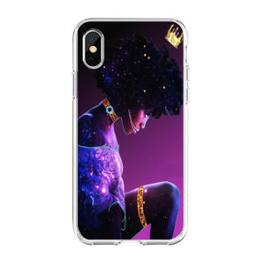 Diseño personalizado de moda negro chica contraportada accesorios de la caja del teléfono para <span class=keywords><strong>iPhone</strong></span> XS 11 12 13 14 Pro Max TPU suave <span class=keywords><strong>funda</strong></span> de dibujos animados - Product Image 2