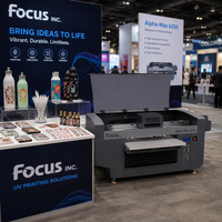 Printer UV Flatbed Digital Inkjet A2+ untuk Cetak Casing Ponsel, Botol Lipstik, dan Kerajinan Akrilik