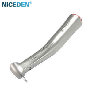 NICEDEN 1:5 pieza de mano de contraángulo Dental aumento de velocidad pieza de mano Mini cabeza interior rociador de agua anillo rojo - Product Image 2