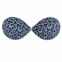 Soutien-gorge adhésif sans couture à imprimé léopard personnalisé avec adhésif en silicone invisible haute adhérence pour robes dos nu