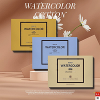 Papier Daqian A3/A4/A5, personnalisable pour les artistes professionnels, papier aquarelle en coton pressé à froid 300 g/m²