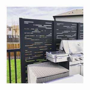 Pantallas decorativas de <span class=keywords><strong>Metal</strong></span> personalizadas para interiores/exteriores, pantallas de privacidad para partición de restaurante y jardín, técnicas de revestimiento de tema de construcción - Product Image 5