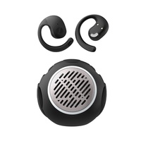 Nouveauté 2026 – Écouteurs sportifs 2-en-1 à oreille ouverte, sans fil, avec haut-parleur intégré, étanchéité IP54, basses HiFi, commande tactile