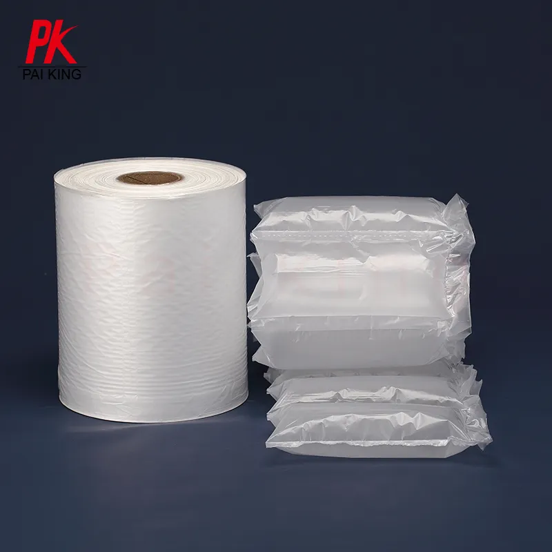 Shockproof Protective Packaging Buffer Material Air Cushion Film Packaging Pillow Foam Roll Inflatable Filling Air Bubble Film