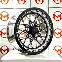 Jantes Maxtera forgées sur mesure Redline Drag Racing Beadlock pour Mustang Dodge Corvette Camaro F-150, jantes en alliage