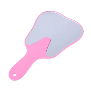 Miroir buccal dentaire Miroir dentaire multicolore en forme <span class=keywords><strong>de</strong></span> <span class=keywords><strong>dent</strong></span> Miroir dentaire à main Inspection des examens dentaires Miroirs <span class=keywords><strong>de</strong></span> soins bucco-dentaires - Product Image 5