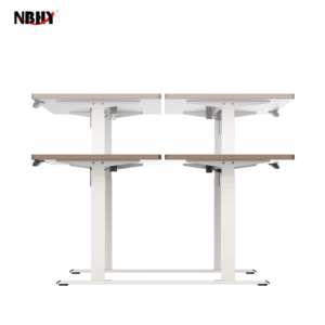 Escritorio de pie eléctrico Escritorio ajustable en altura, escritorio ergonómico para sentarse en la oficina en casa con control preestablecido de memoria - Product Image 4