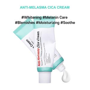 Soins de la peau, Centella Asiatica, crème hydratante éclaircissante, apaisante, atténuant les taches brunes, traitement du mélasma, crème pour le visage pour une peau éclatante - Product Image 2