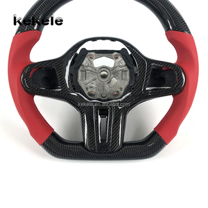 Volante Personalizado de Fibra de Carbono Forjada y Cuero para <span class=keywords><strong>BMW</strong></span> G20 G30 G21 G22 G23 M3 M4 320i 325i 330i 340i G42 G80, Pedido Personalizado - Product Image 3