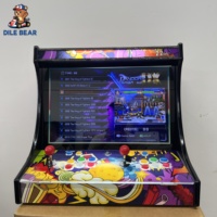 Machine d'arcade de table avec moniteur 22 pouces, Pandora Box DX, 3000 jeux, console d'arcade rétro 2 joueurs pour centre commercial et parc d'attractions