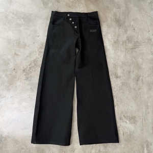 Jean évasé en denim japonais de haute qualité pour homme, style décontracté, coupe large et épaisse, personnalisé par le fabricant - Product Image 2