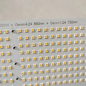 High Efficiency Grow Light Samsung LM301H Diablo QB648 PCB Board With Osram Far Red 730nm