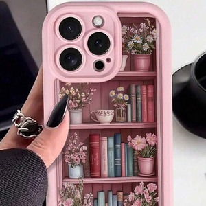เคสโทรศัพท์มือถือ TPU กันกระแทกสไตล์เลนส์ลายดอกไม้หนังสือหวานๆสำหรับ <span class=keywords><strong>iPhone</strong></span> x XR XS MAX 11 <span class=keywords><strong>12</strong></span> 13 14 15 16 17 Air - Product Image 4