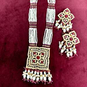 Wholesale High Quality Vintage Brass Gold Plated Crystal Third Party Certified Latest Designed Bridal Wedding Jewelry <b>Set</b> Long - Product Image 1