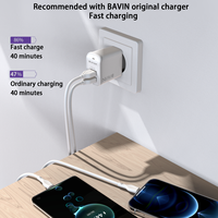 Câble de Données Mobile Bavin CB222 Première Vente en Gros à Charge Rapide USB Type C Android pour iPhone