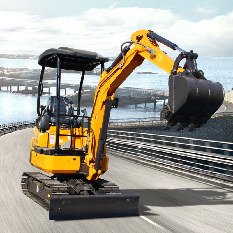 Ekskavator Mini Harga 1.8 T 1800 Kg 2000Kg Penggali Kecil 2 Ton dengan CE EPA untuk Dijual Tas