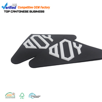 Autocollant en PVC souple pour vêtements, étiquettes personnalisées, transparentes, avec Logo en 3D, pour chaussures, vente en gros
