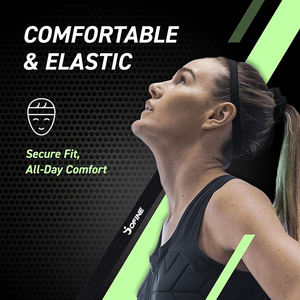 Sport Hoofdband Elastische Dunne Haarbanden Antislip Siliconen Grip <span class=keywords><strong>Skinny</strong></span> Sweatband Hoofddeksels Voor Mannen Dames - Product Image 3