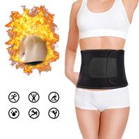 OEM Fábrica logotipo personalizado Marca Cintura Entrenador Wrap Lumbar Delgado Cintura Trimmer Cinturón Reductor Sauna Cinturón