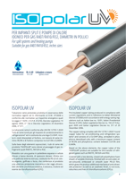 ISOPOLAR UV Excelente elasticidad Flexibilidad Espesor 0,8mm Diámetro exterior. Tubo preaislado de cobre de bobina de panqueque de 3/8"