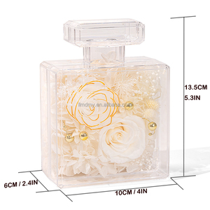 Premium Everlasting Floral Perfume Vase <strong>for</strong> <strong>Baby</strong> Shower,Teacher's Day&amp;Corporate Gifting,Christmas,Thanksgiving&amp;Housewarming - Product Image 2